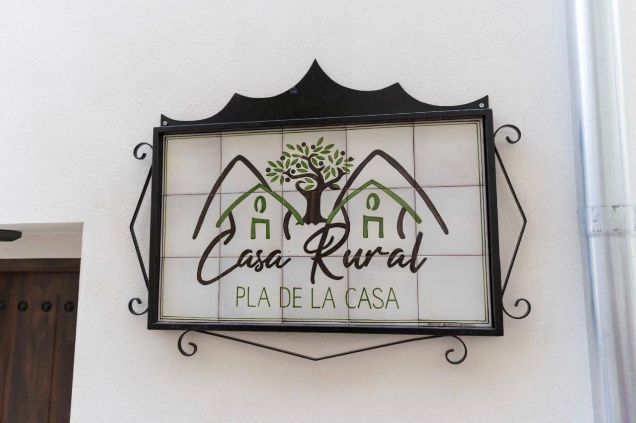 Pla De La Casa Villa Quatretondeta Bagian luar foto